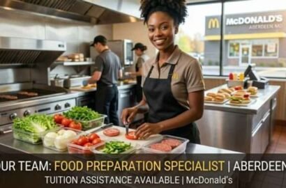 Food Preparation Specialist | McDonald’s Aberdeen, MD